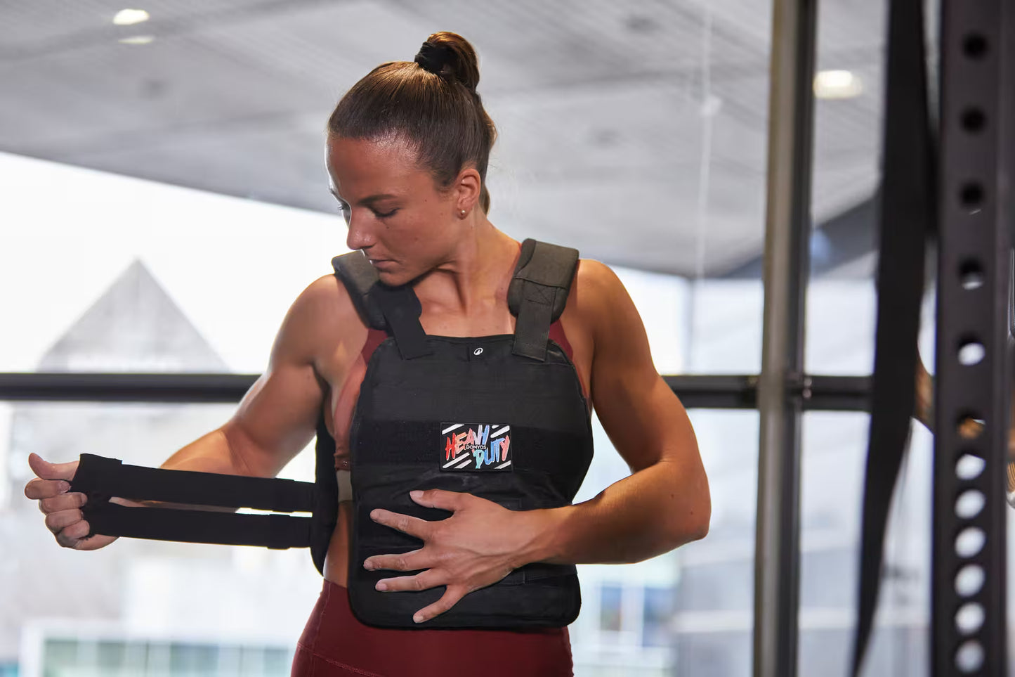 Adjustable Weighted Training Vest – Even Load Distribution