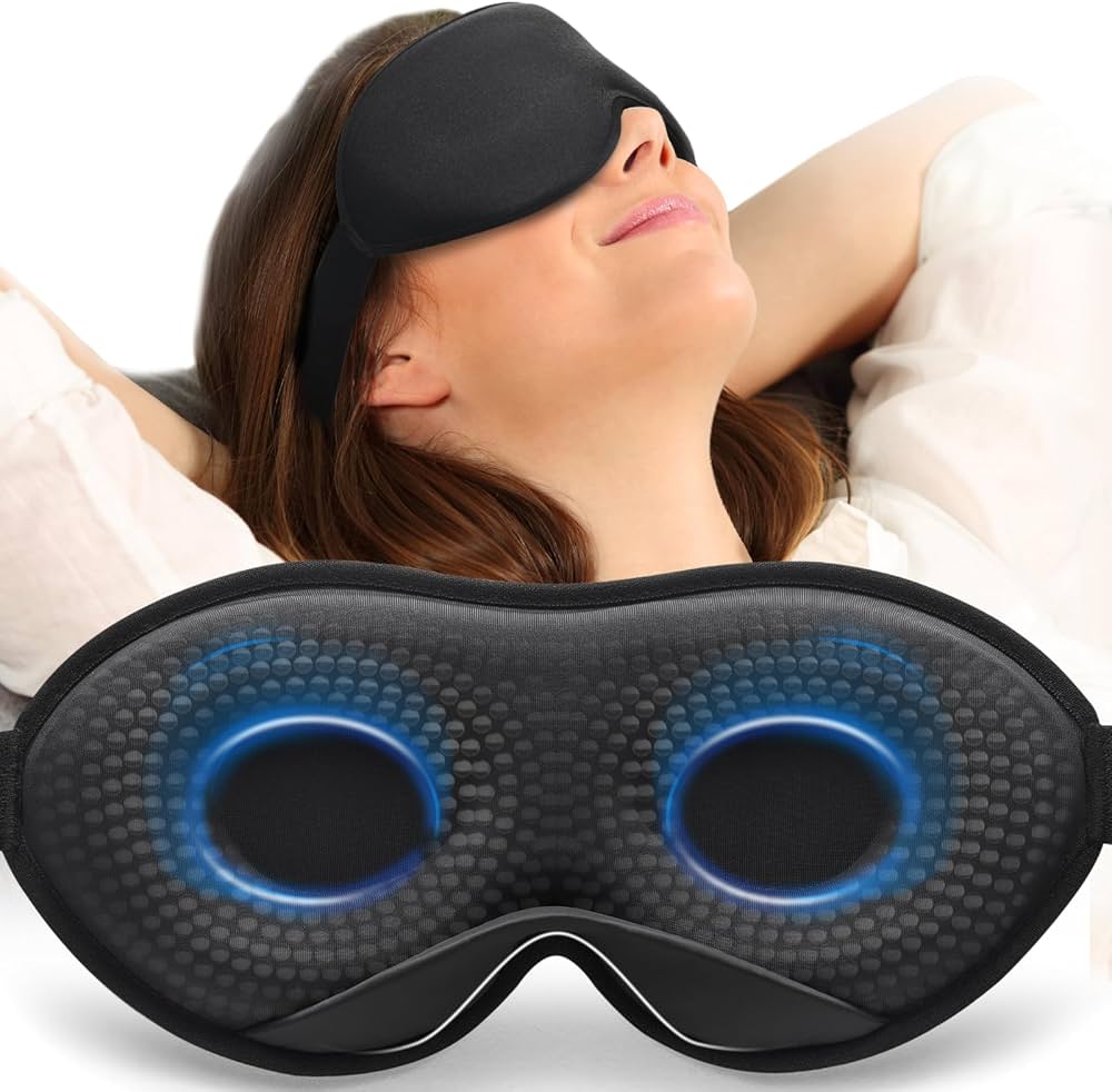 Weighted Sleep Eye Mask For Deep Recovery Rest