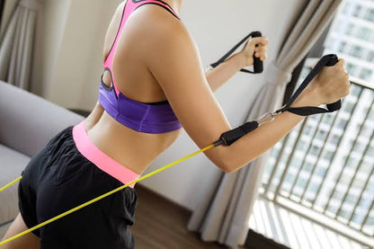 Portable Resistance Bands Set – 5-Level Home Gym