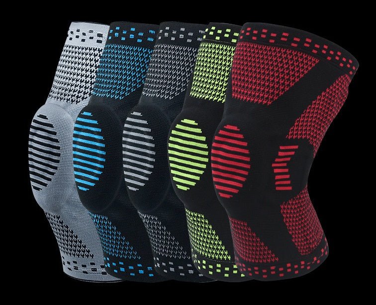 Knee Patella Protector Brace Silicone Spring Knee Pad - FitShock