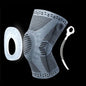 Knee Patella Protector Brace Silicone Spring Knee Pad - FitShock