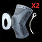 Knee Patella Protector Brace Silicone Spring Knee Pad - FitShock
