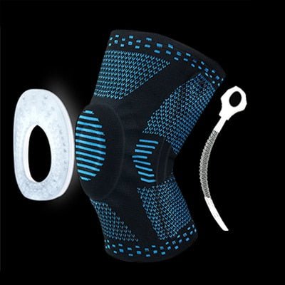 Knee Patella Protector Brace Silicone Spring Knee Pad - FitShock