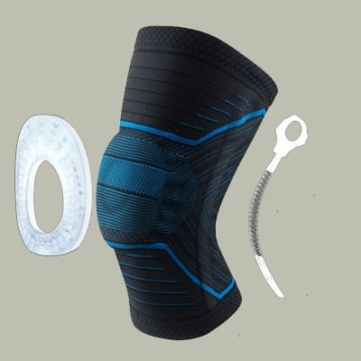 Knee Patella Protector Brace Silicone Spring Knee Pad - FitShock