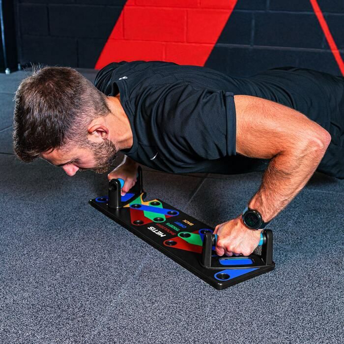 Smart Push - Up Board™ with Color - Coded Muscle Targeting - FitShock